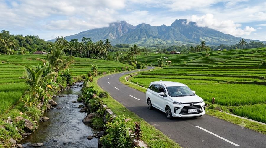 harga transportasi ke Air Terjun Umar Maya