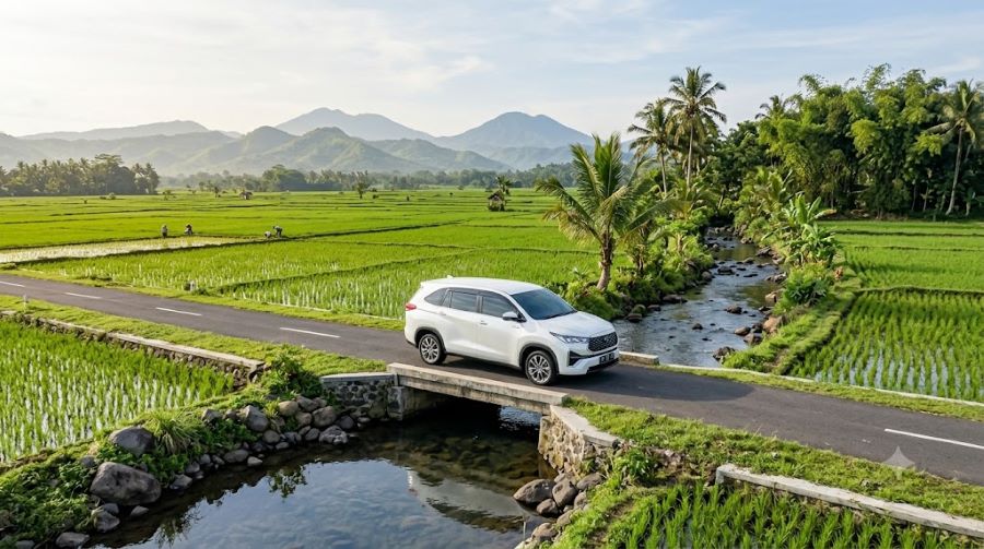 harga transportasi ke Air Terjun Umar Maya
