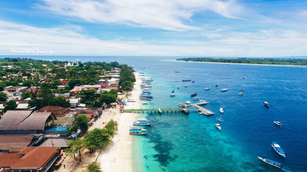 perbedaan gili trawangan gili meno gili air