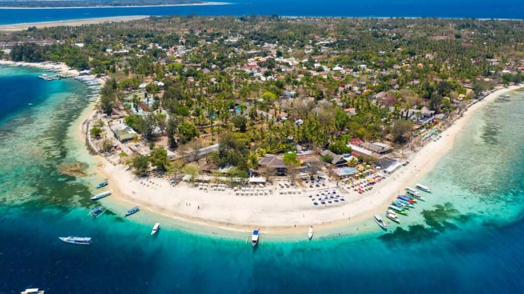 perbedaan gili trawangan gili meno gili air