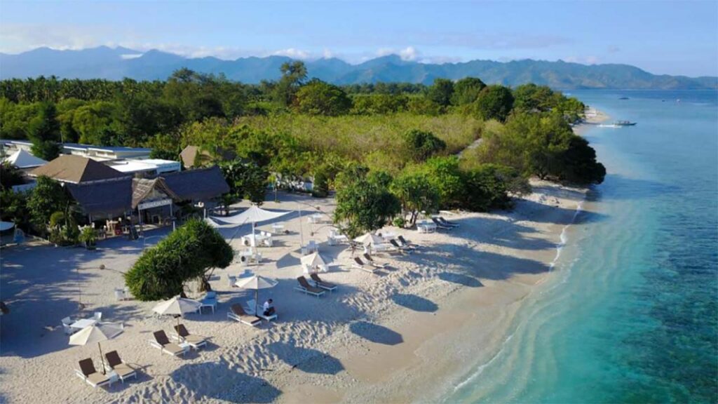perbedaan gili trawangan gili meno gili air