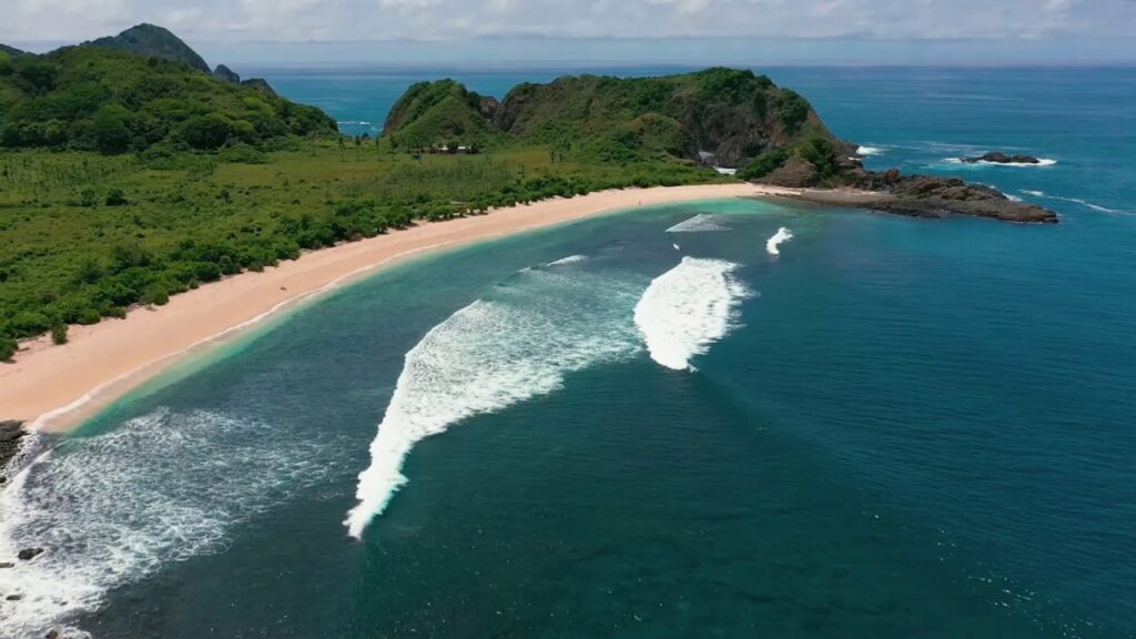 spot foto Pantai Selong Belanak