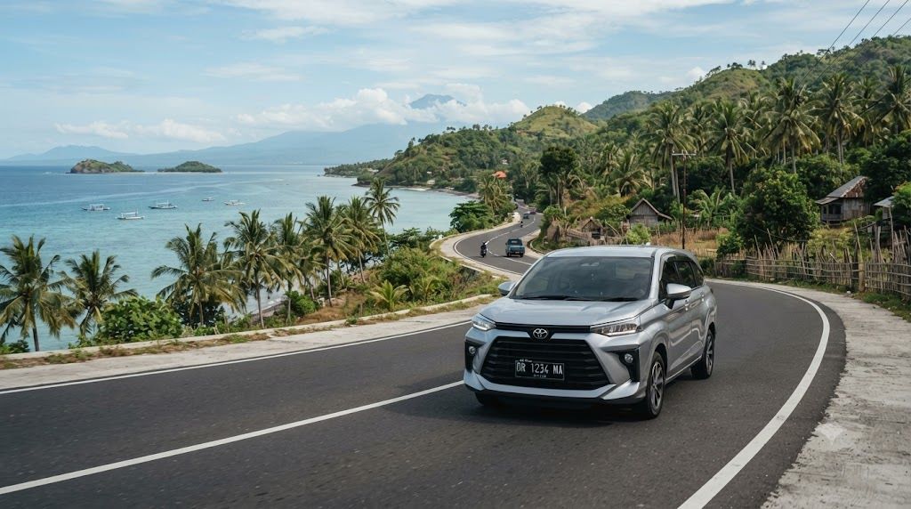 panduan sewa mobil di Lombok untuk pertama kali