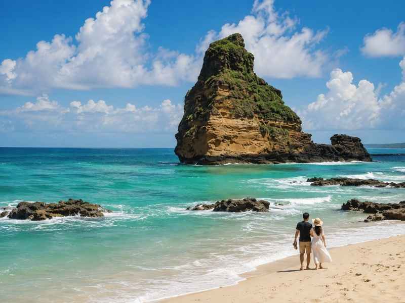 wisata pantai gerupuk Lombok