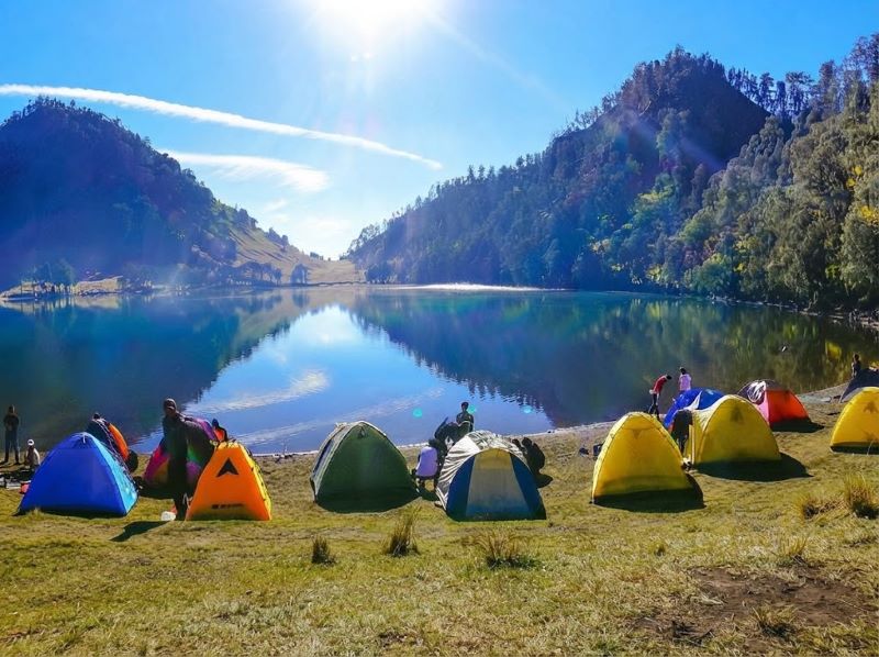 jalur terbaik ke danau segara anak