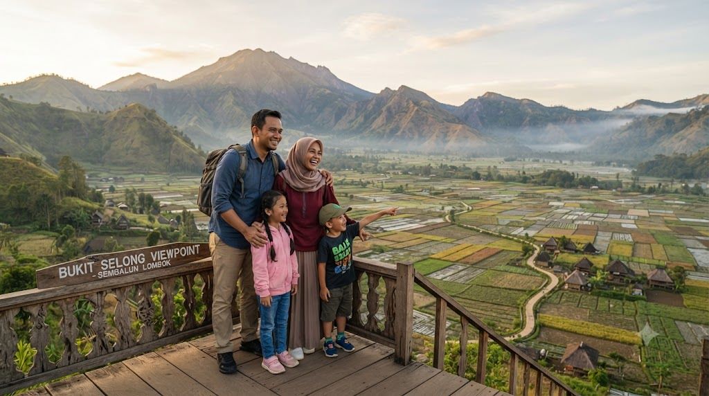 Bukit Selong Sembalun untuk Keluarga
