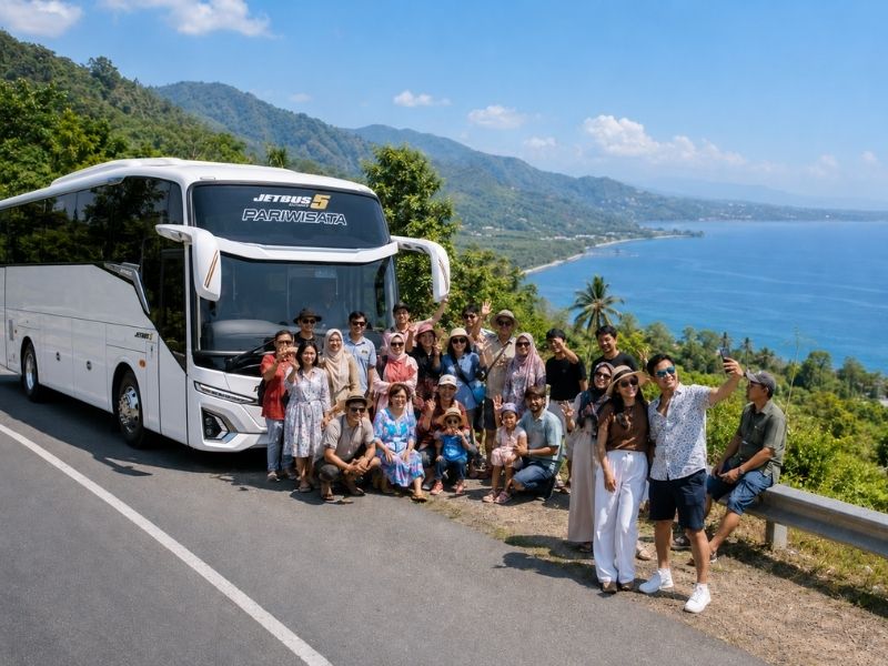 medium bus 31 seat cocok untuk rombongan apa