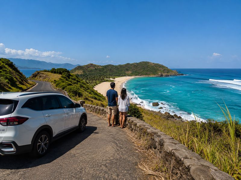 harga transportasi ke Pantai Mawi
