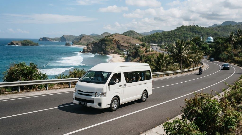 sewa bus Lombok