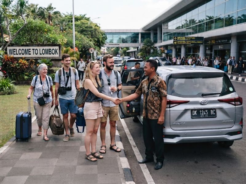 sewa mobil Bandara Lombok ke Gili Trawangan