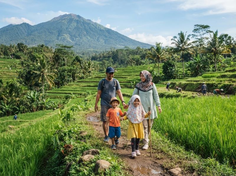 wisata Tetebatu untuk keluarga