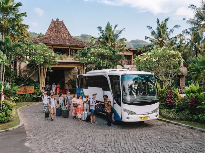 Titik Jemput Wisatawan di Lombok