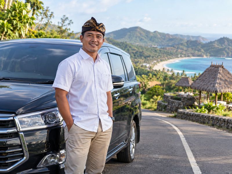 driver lokal untuk perjalanan wisata di Lombok Tengah