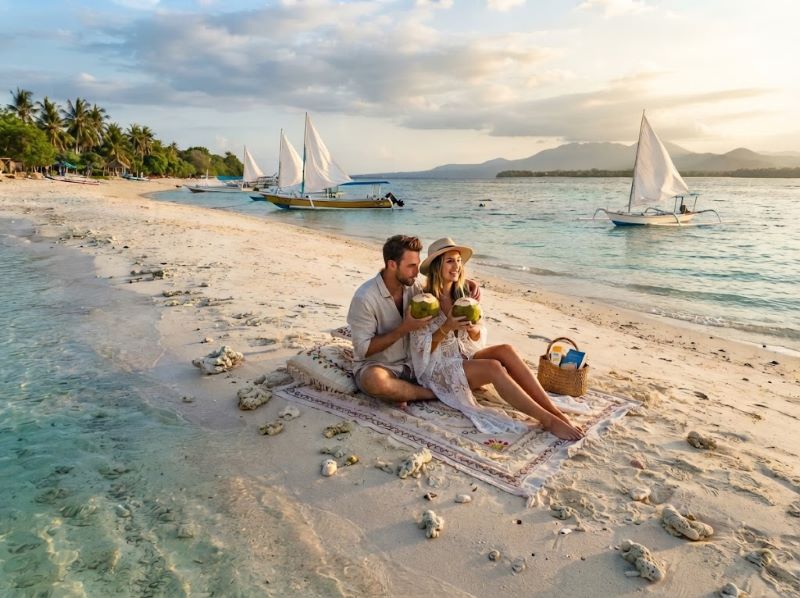 honeymoon di Gili Air