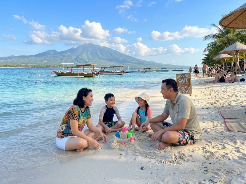 itinerary Gili Air untuk keluarga