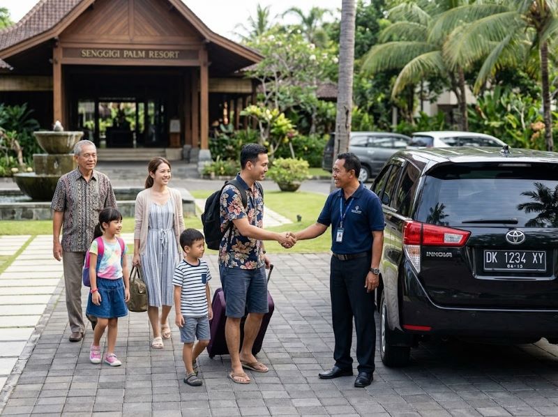 layanan sewa mobil Lombok dengan supir