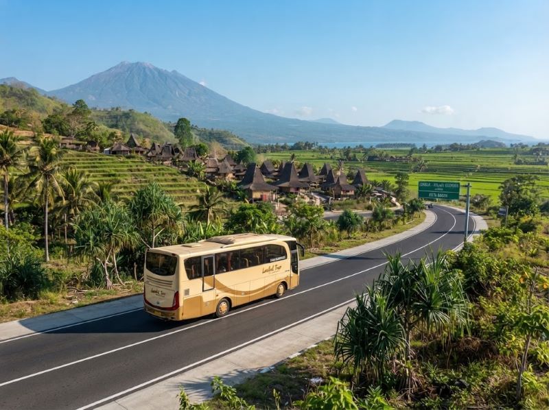 rombongan wisata Gili Trawangan