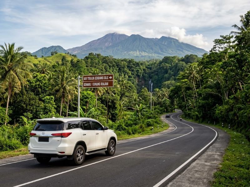 sewa Fortuner Lombok