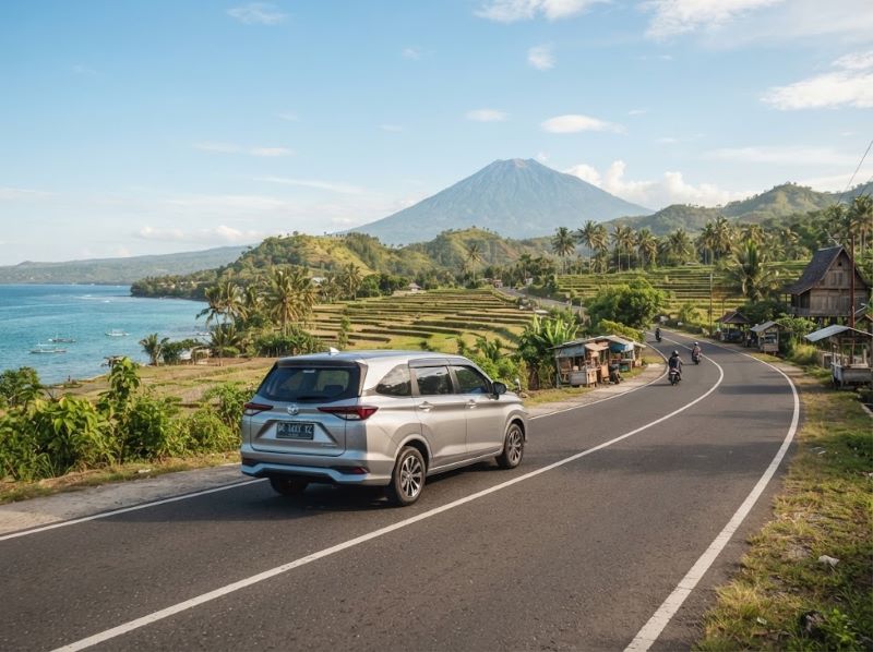 sewa mobil Lombok dengan driver