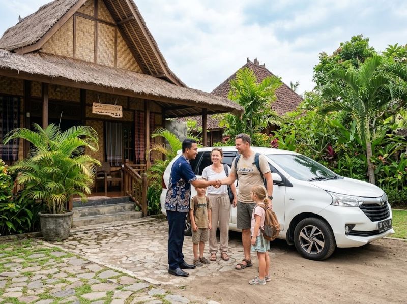 sewa mobil Lombok driver