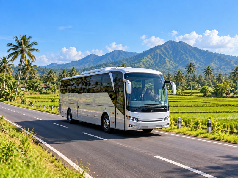 big bus untuk wisata di Lombok