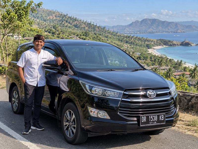 kendaraan wisata dengan driver lokal di Lombok Timur