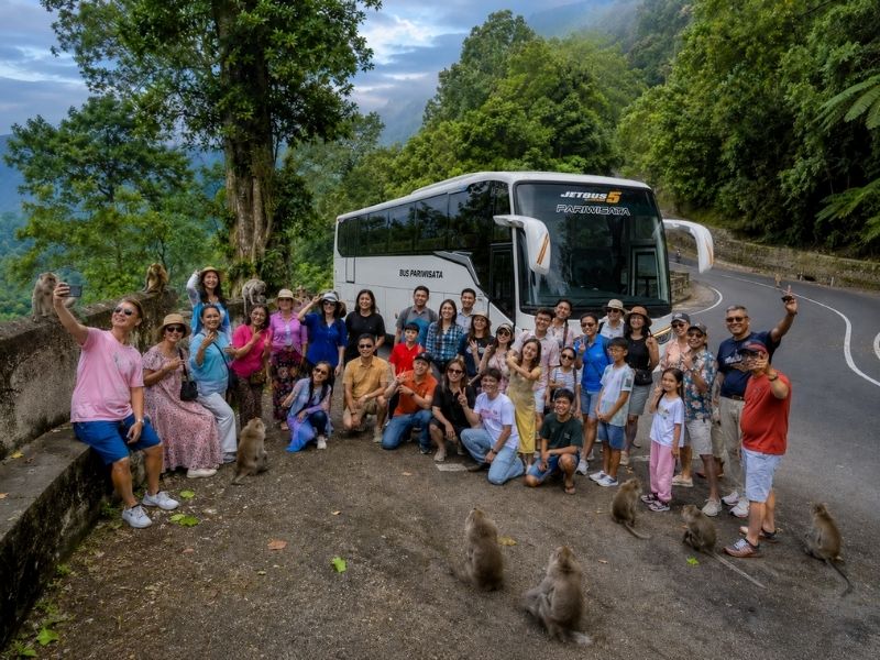 paket sewa bus lombok untuk rombongan besar
