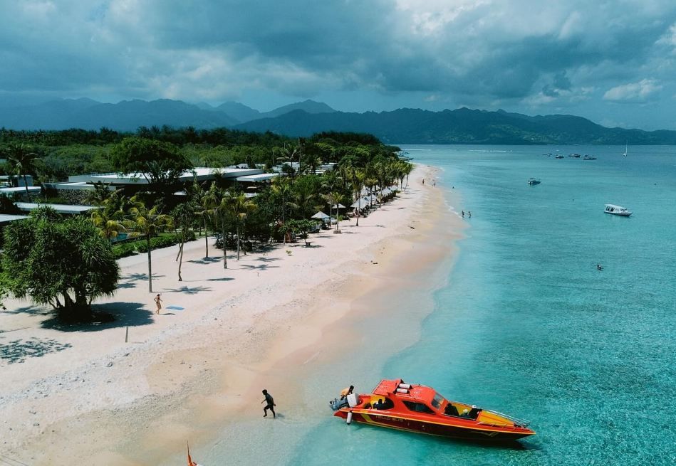 perbedaan gili trawangan gili meno gili air