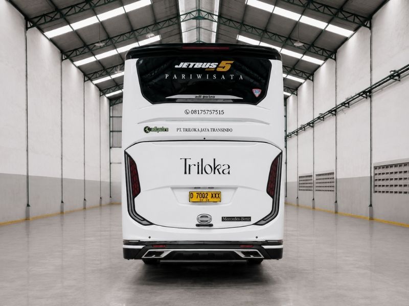 rental medium bus 38 seat lombok