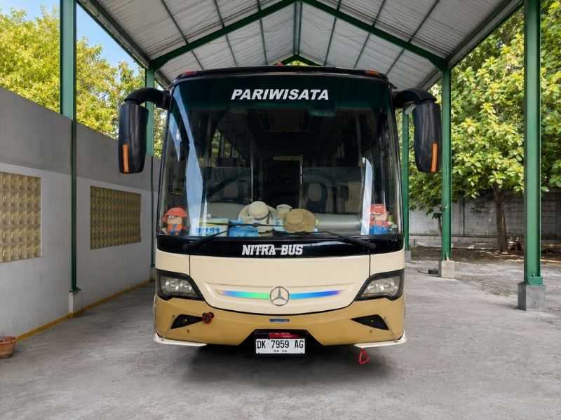 sewa big bus lombok dengan supir