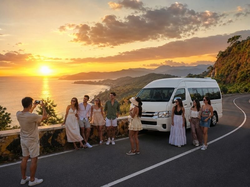sewa hiace lombok 10 seat