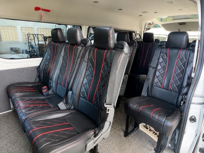 sewa hiace premio standart lombok