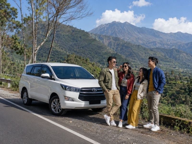 sewa innova reborn di lombok