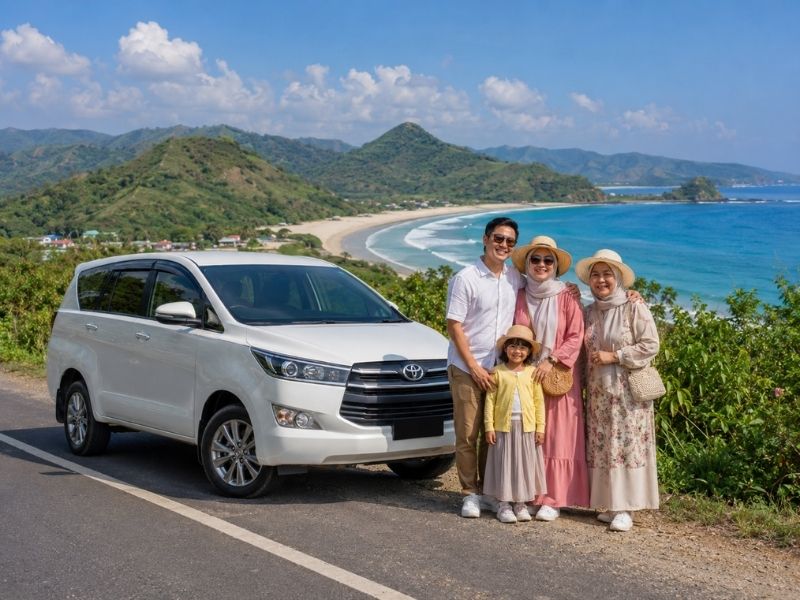 sewa innova reborn lombok untuk keluarga