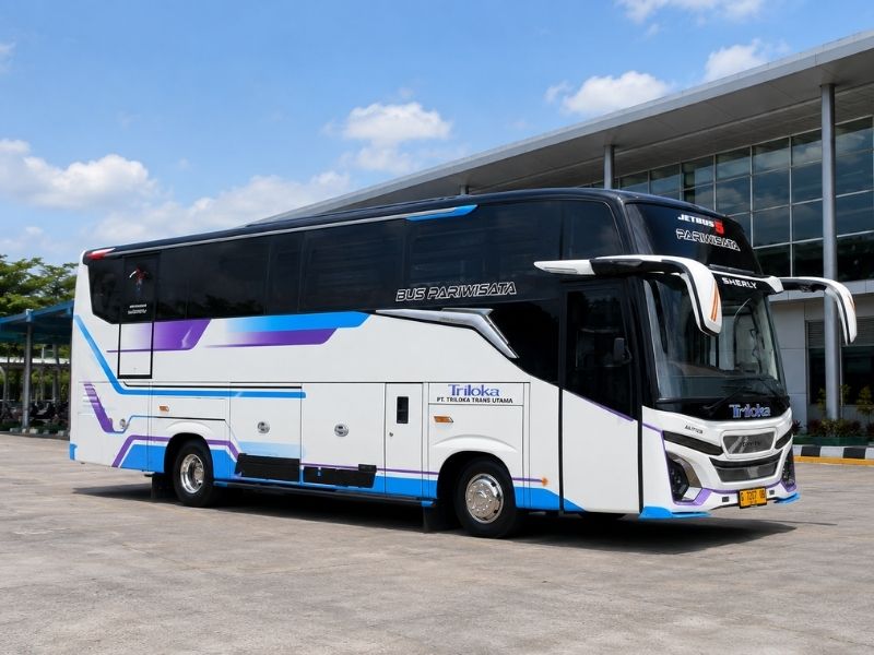 sewa medium bus 31 seat lombok