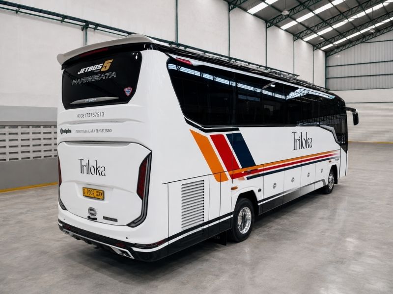 sewa medium bus lombok 38 seat