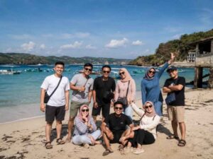 Wisata pantai Gerupuk Lombok