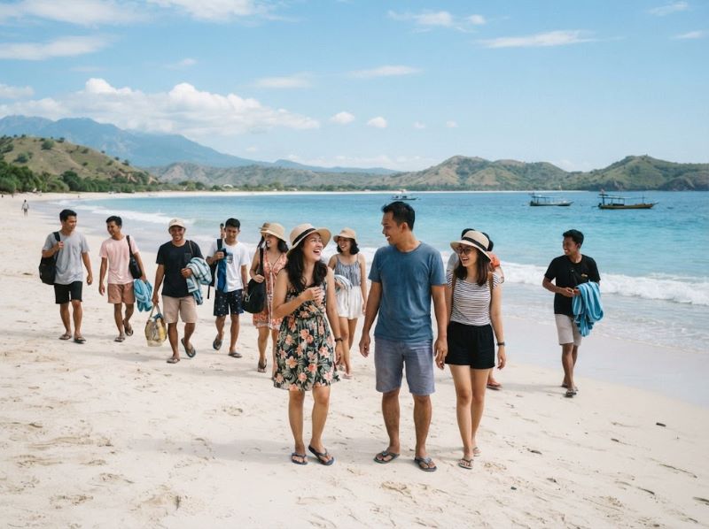 destinasi Lombok yang cocok untuk rombongan