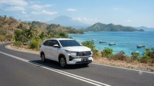 mobil nyaman untuk orang tua saat wisata Lombok