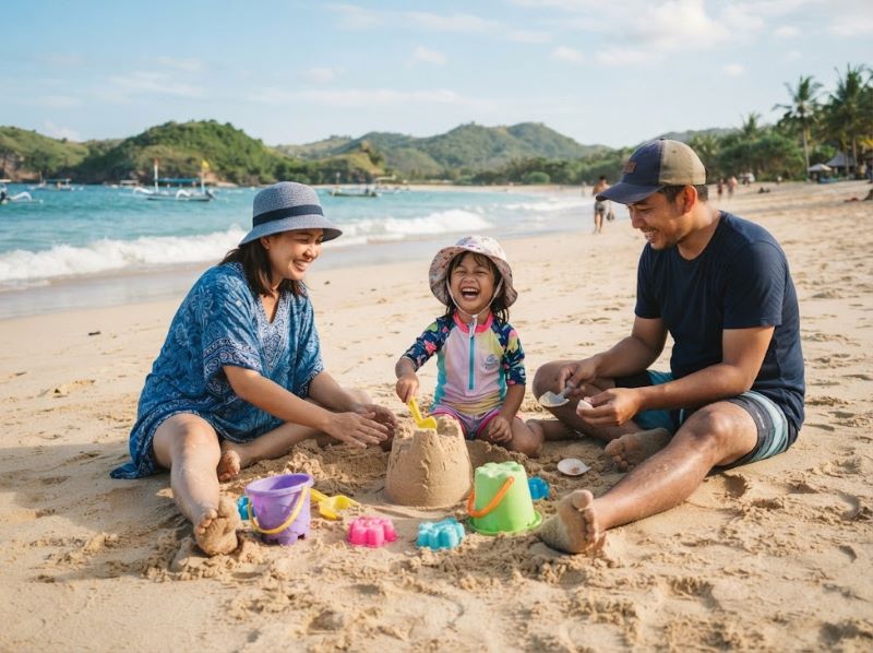 rute wisata Lombok untuk anak anak