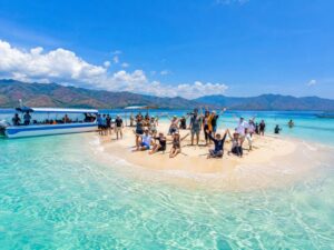 Gili Pasir untuk rombongan