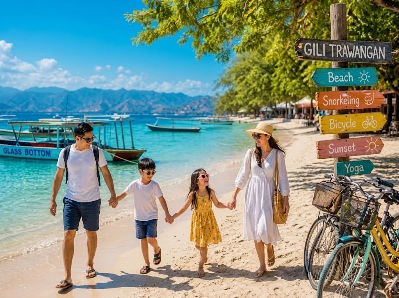 Gili Trawangan untuk rombongan