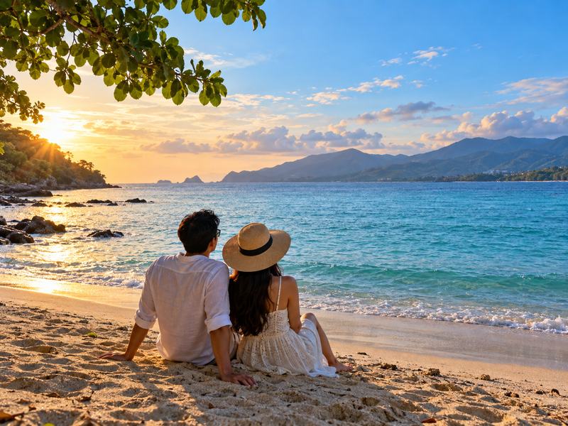 Pantai Pandanan untuk pasangan