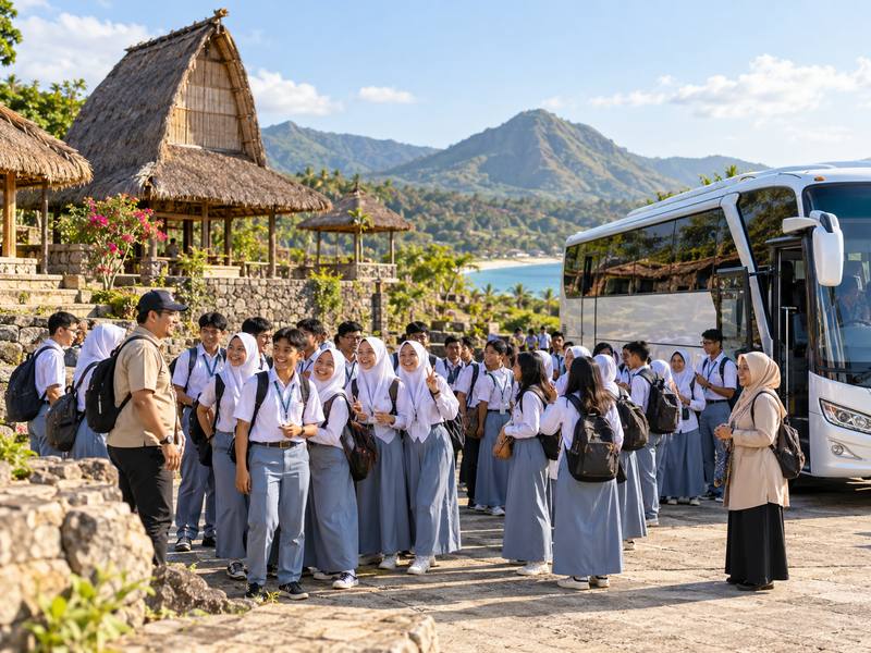 destinasi study tour terbaik di Lombok
