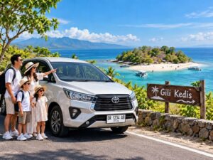 sewa mobil Lombok ke Gili Kedis