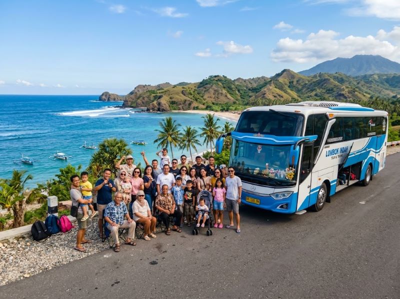 wisata Lombok untuk keluarga besar